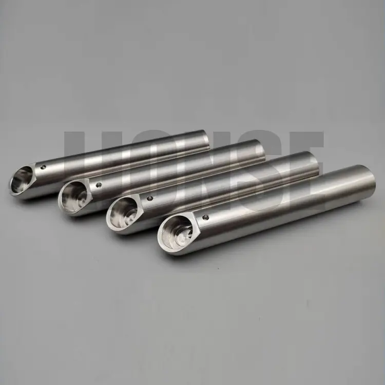 CNC Mecanizado de precisión de acero inoxidable 304 Piezas de tubería redonda