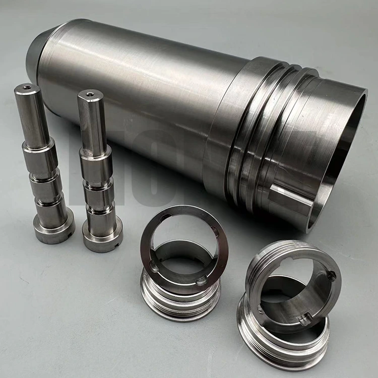 Piezas de mecanizado de grado 5 de titanio CNC