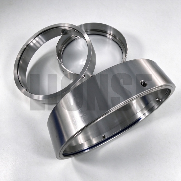 Anillos de metal mecanizados CNC de precisión personalizados